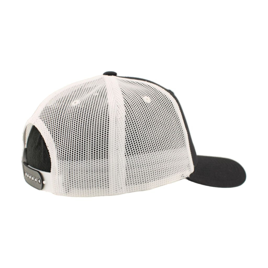 Colorado Buffaloes NCAA Officially Licensed Trucker Style Hat, Black/ White, White Logo
