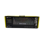 CORSAIR - K70 Pro Mini Wireless 60% RGB Mechanical Cherry MX SPEED Linear Switch Gaming Keyboard with swappable MX switches - Black