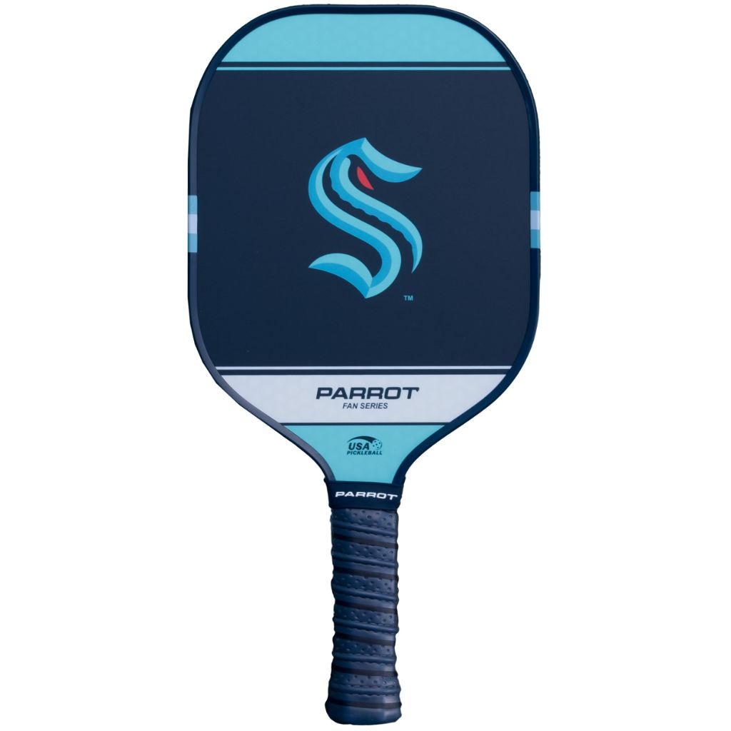 Team Golf Parrot Paddles NHL Seattle Kraken Sport Plus Pickleball Paddle