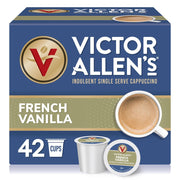 Victor Allen's Coffee French Vanilla Flavored Cappuccino Mix, 42ct