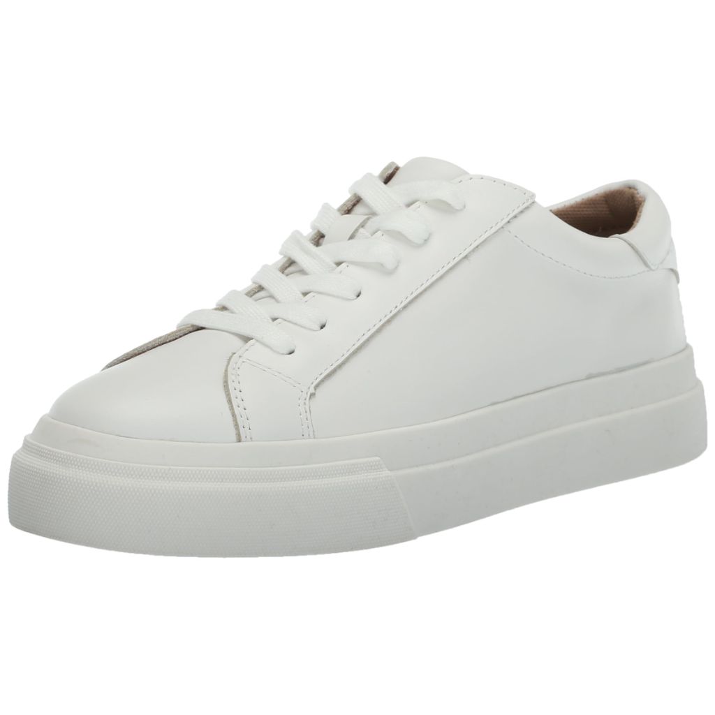 Blondo Women's Venna Sneaker, White Leather, 11.0M
