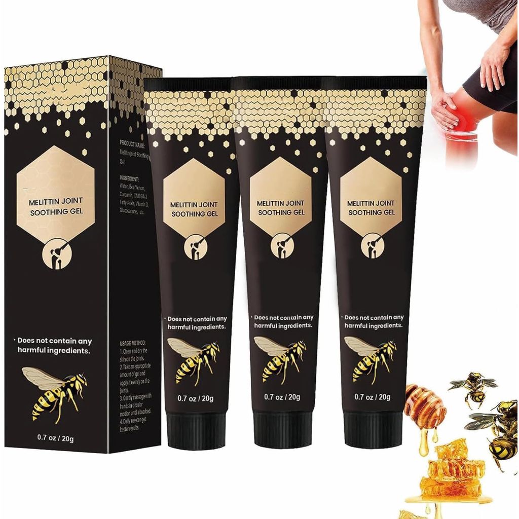 New Zealand Gel,3PCS Cream,Propolis Professional Gel Joint Cream for Neck,Waist,Back Hand Feet and Leg