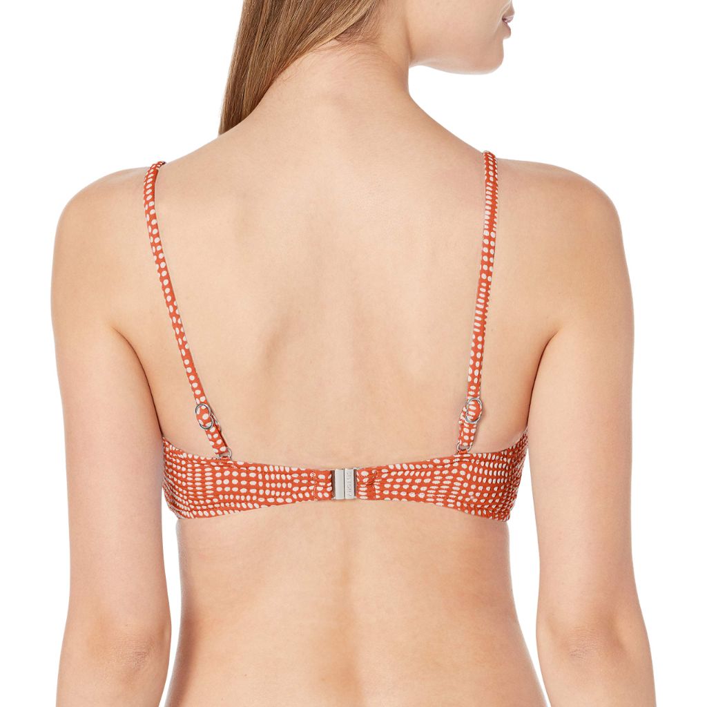 Seafolly Bralette Bikini Top Swimsuit with Clip Back
