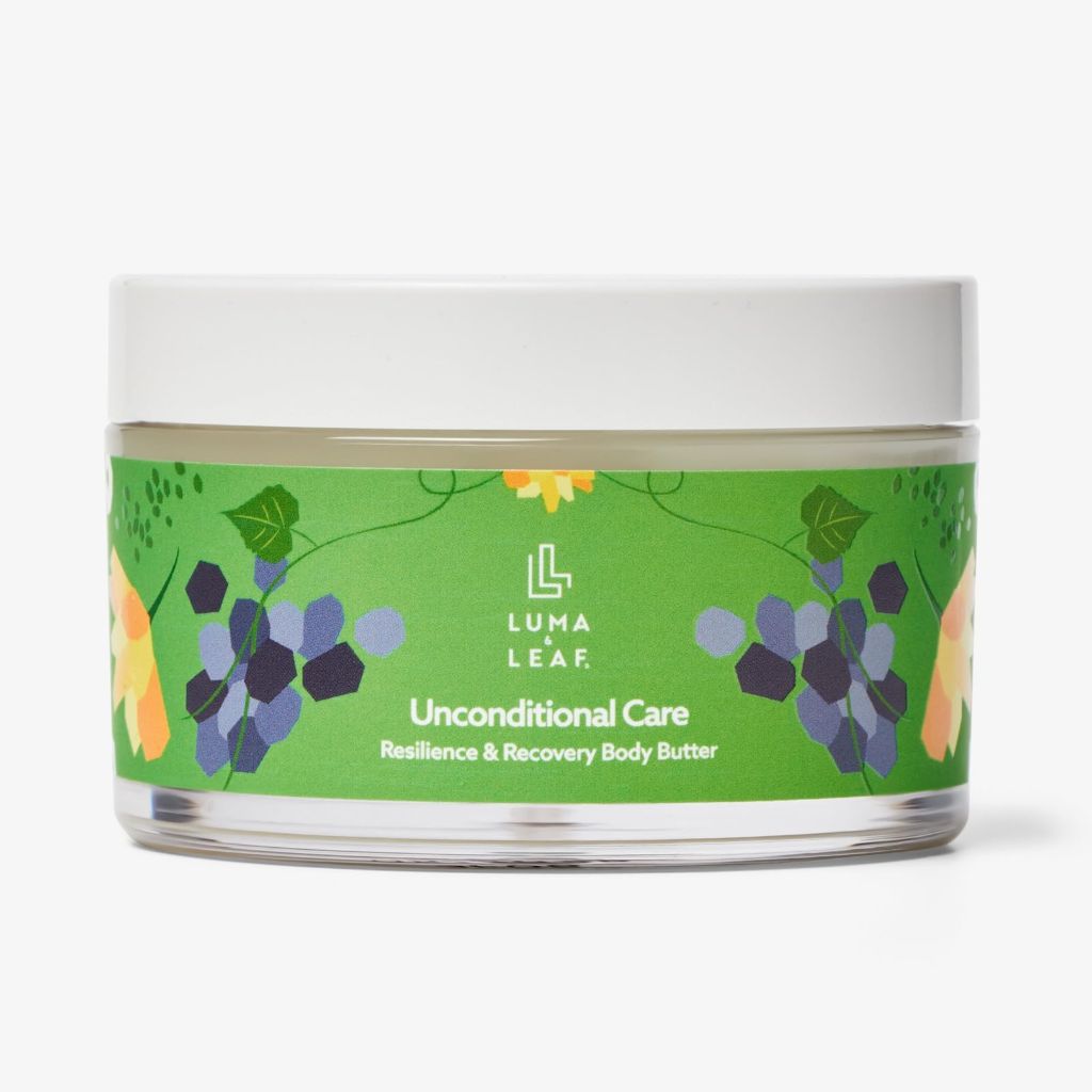 LUMA & LEAF Stretch Mark Cream for Pregnancy, Whipped Shea Butter with Prickly Pear & Vitamin E, Fragrance Free 5 oz