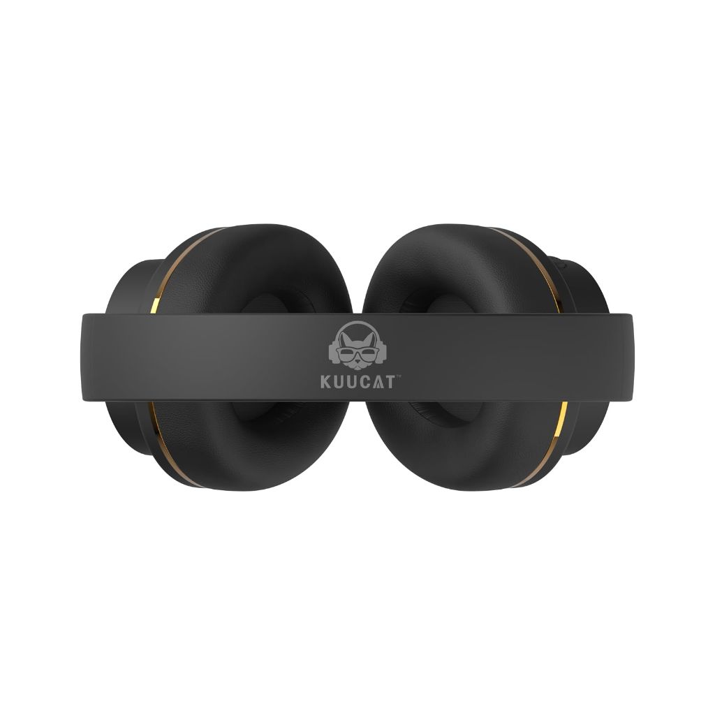 KUUCAT H8 Wireless Active Noise Cancelling Headphones,120H Playtime (Black)