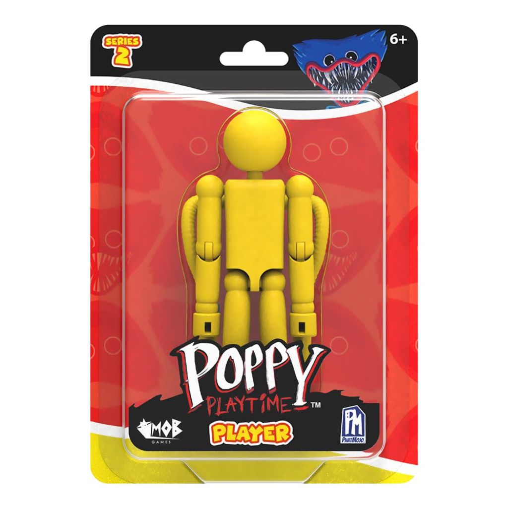 Poppy Playtime - The Player Action Figure (5” Tall Posable Figure, Series 2)