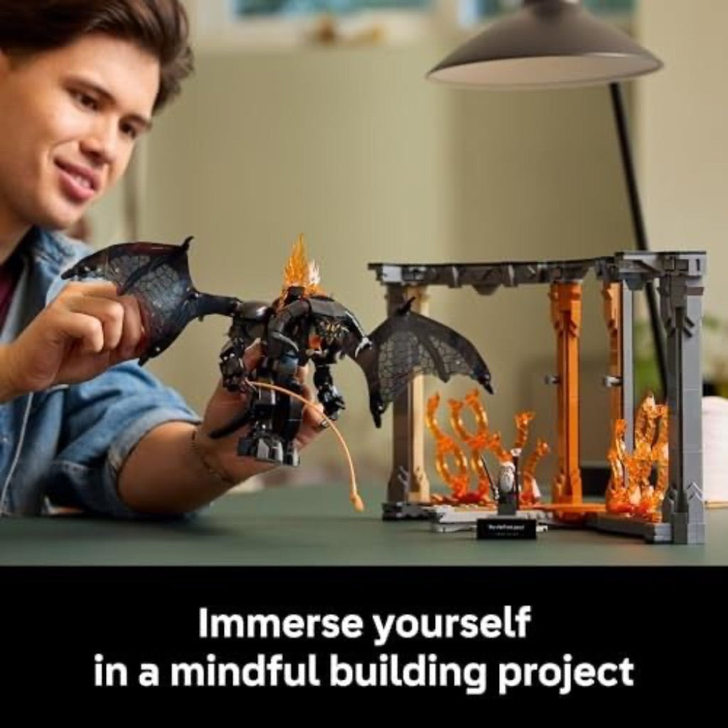 LEGO Icons The Lord of the Rings: Balrog Book Nook (10367), 18+, 1201 pcs