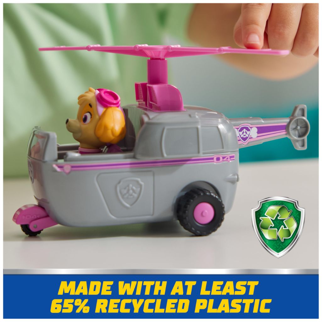 Paw Patrol Skye’s Helicopter Toy Vehicle with Collectible Action Figure