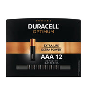Duracell Optimum Alkaline Batteries, 1.5V AAA, 12 Ct