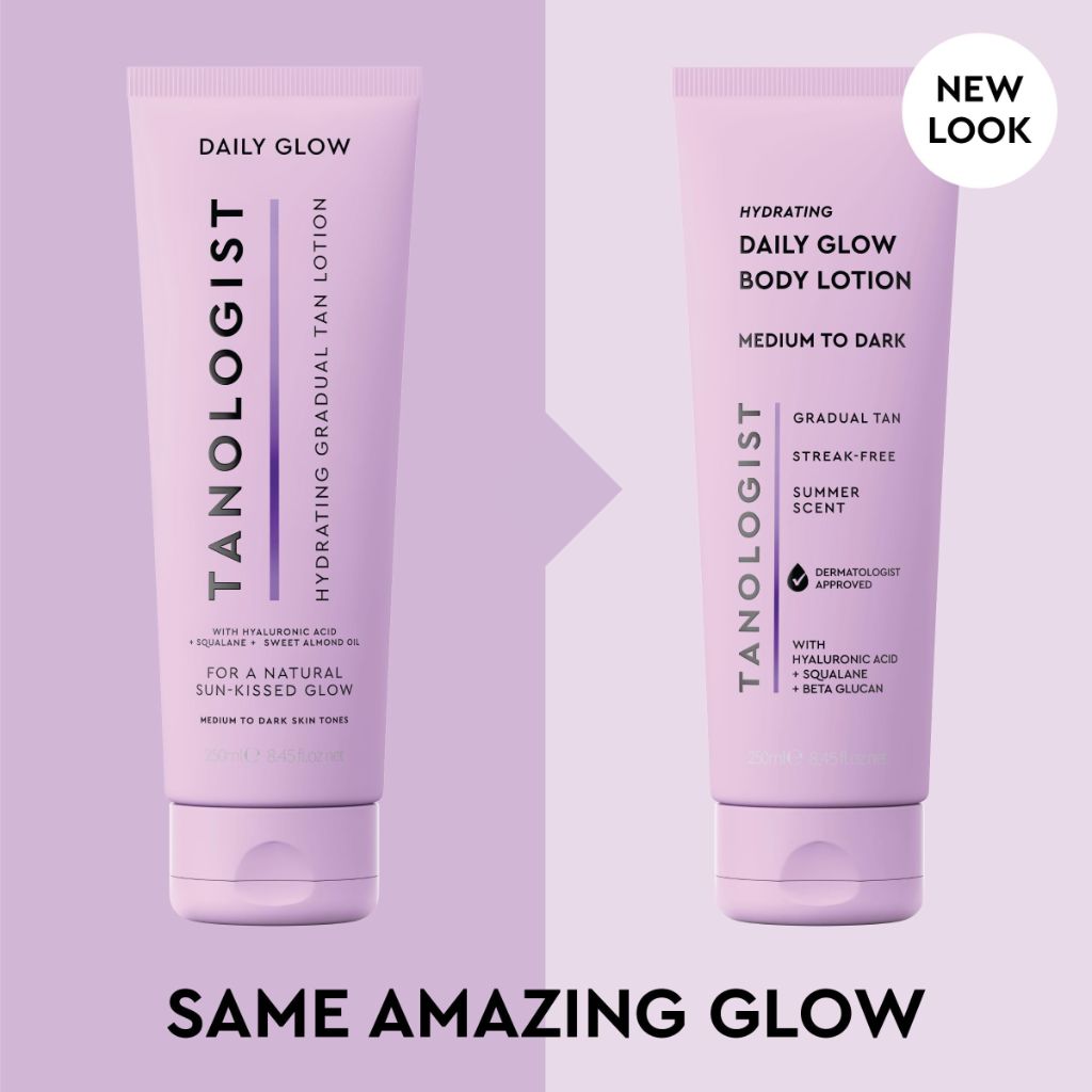 Tanologist Hydrating Daily Glow Body Lotion- Medium/Dark, 8.45 fl oz