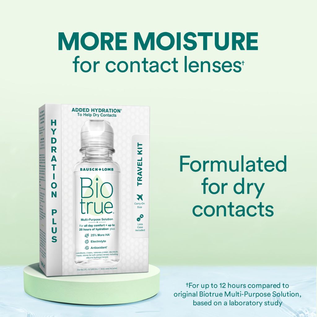 Biotrue Contact Lens Solution, 2 FL OZ Travel Size