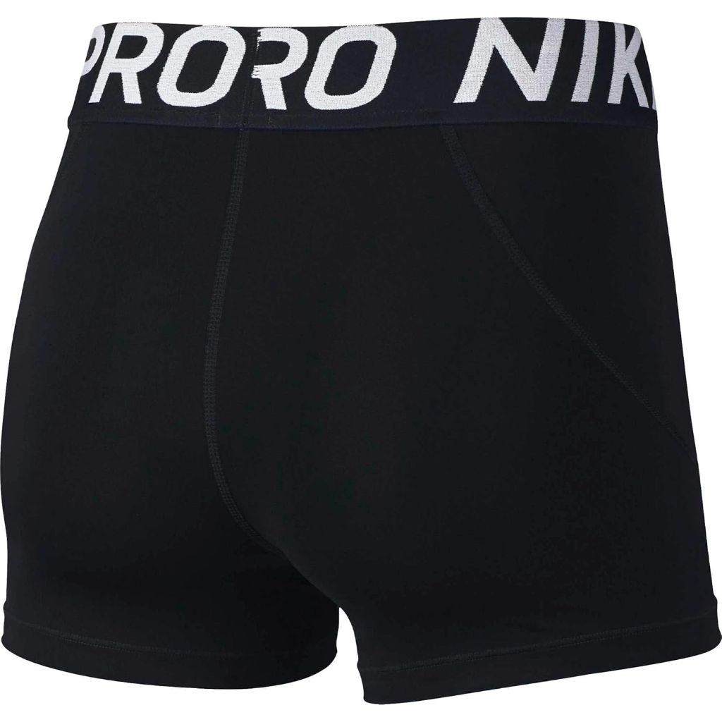 SZ M, Nike Women's Nike Pro Flat | Black & White