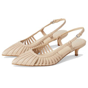Calvin Klein Movella High Women's Heels Light Natural : 8 M, Leather