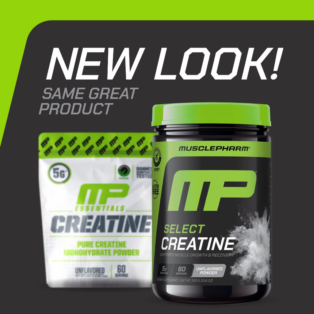 MusclePharm Creatine Monohydrate Powder, 60 Servings, Unflavored
