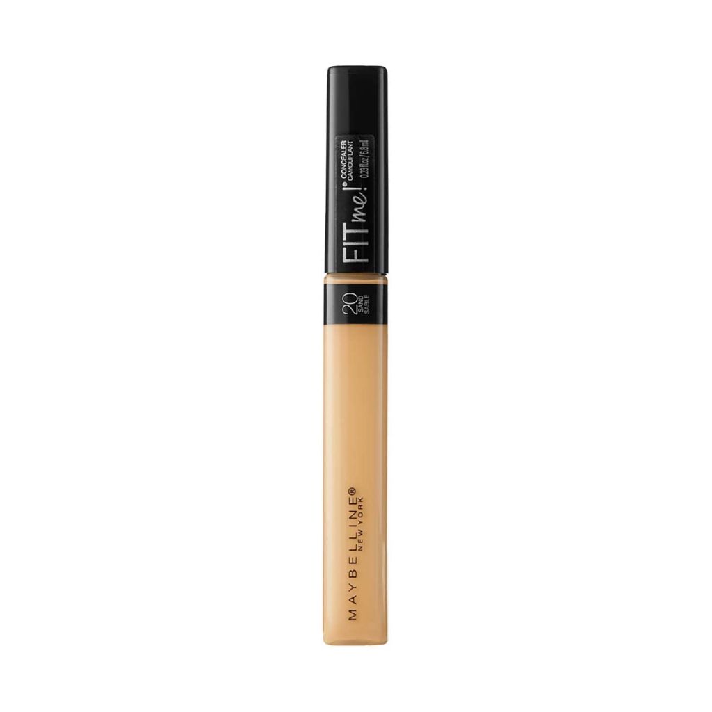 Maybelline Fit Me Liquid Concealer Makeup, Natural Coverage, Oil-Free, Sand, 0.23 fl. oz.