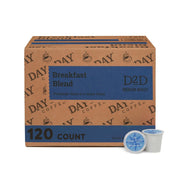 Day To Day Coffee Breakfast Blend Medium Roast Coffee Pods, 120 Count