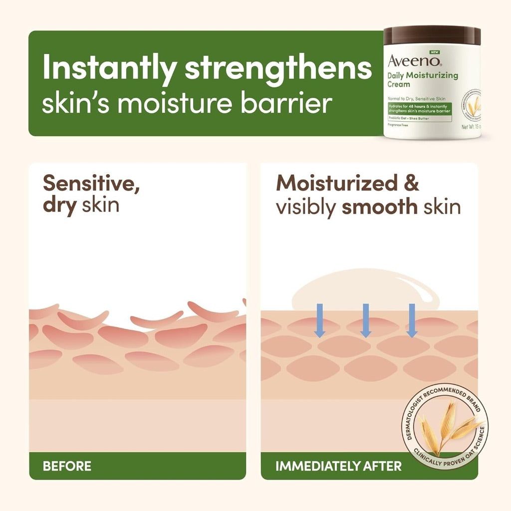 Aveeno Daily Moisturizing Cream - 20oz