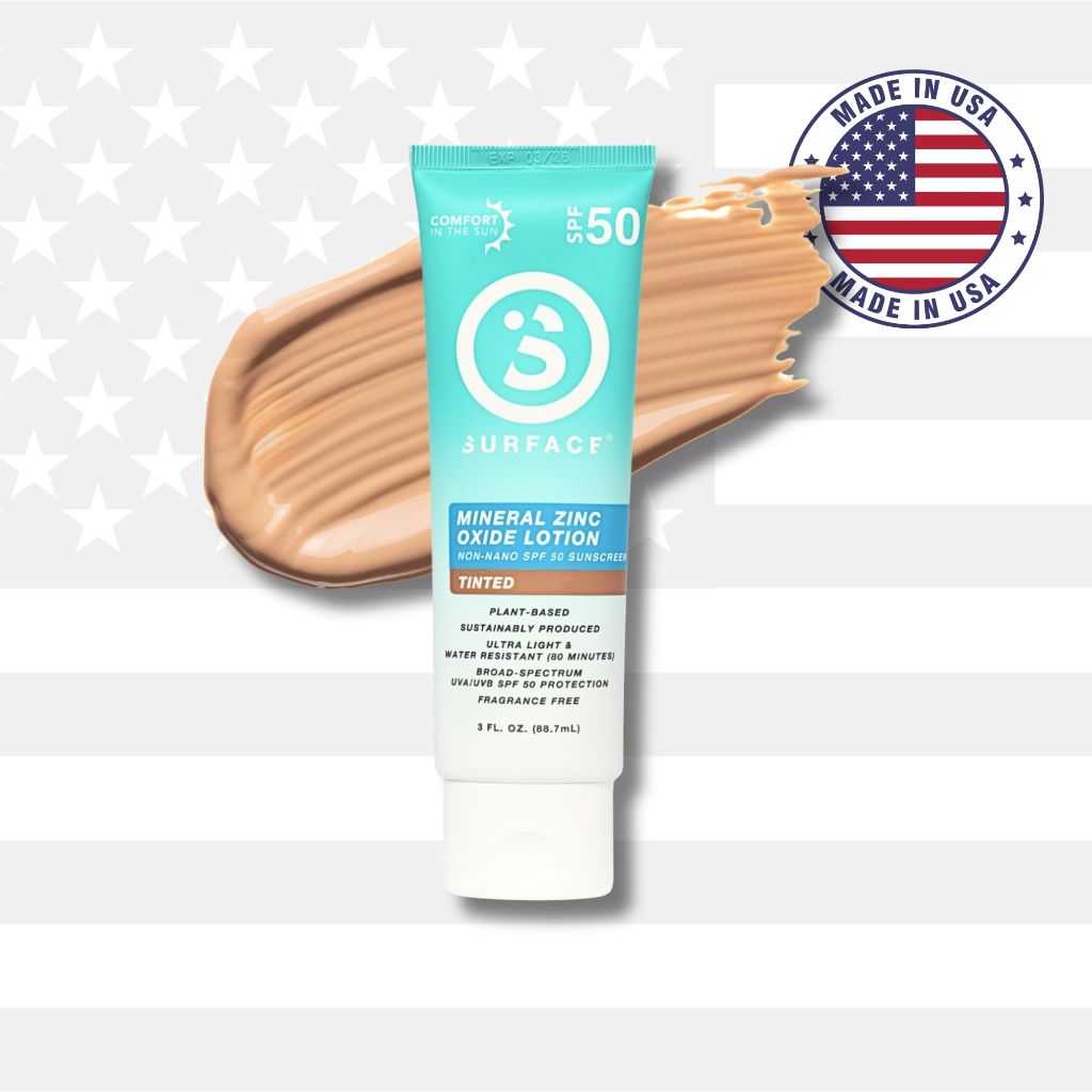 Surface Mineral Sunscreen Lotion SPF 50, Tinted, 3oz