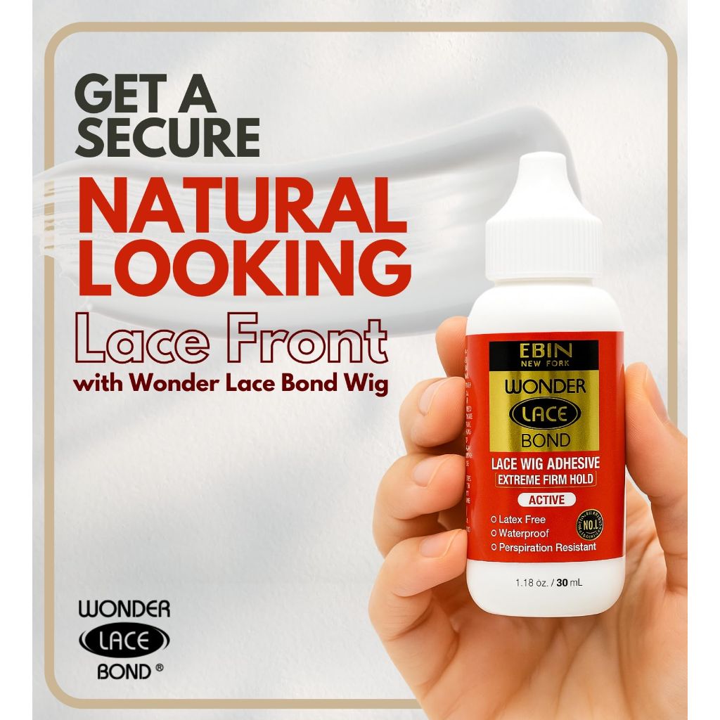 Wonder Lace Bond Wig Adhesive: Extreme Hold | 1.18oz Waterproof