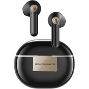 SoundPEATS True Wireless Earbuds, Air3 Deluxe HS Bluetooth 5.3 Headphones with 14.2mm Driver, 4 Mic Hi Res Audio LDAC Ear Buds, IPX4 Waterproof Stereo in Ear Detection Earphones, 20Hrs