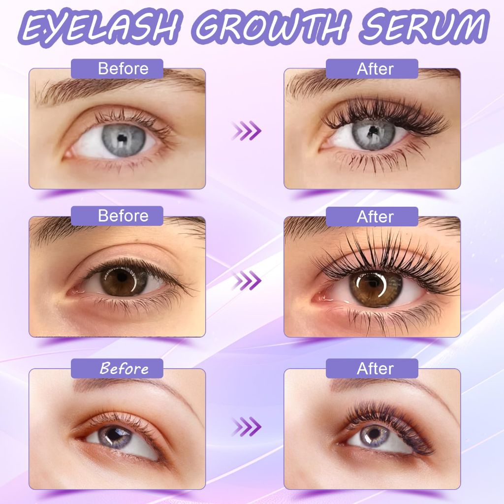Aomock Premium Eyelash Growth Serum and Eyebrow Enhancer (5ml)