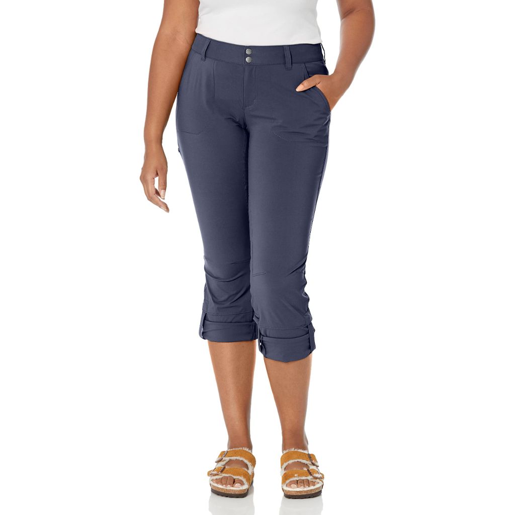 Columbia Women's Saturday Trail Stretch Pant, India Ink, SZ 2 Tall