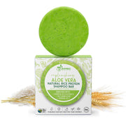 BAMBOEARTH Shampoo Bars For Hair With All Natural Plant Based Essential Oils (Aloe Vera)