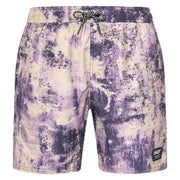 Oakley Men's Camo H2O Recycled 18" Beach short, Oxidation Print Lilac, SZ L