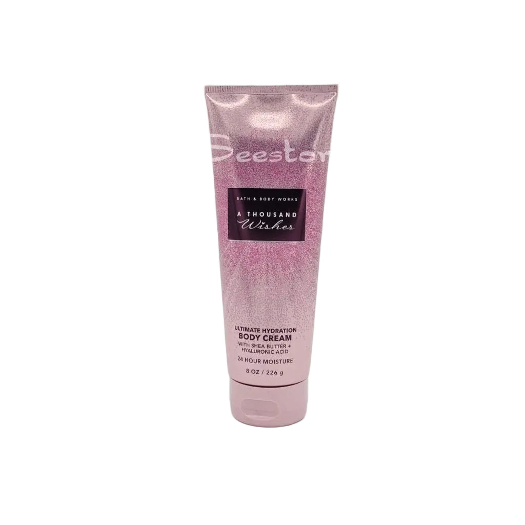 Bath and Body Works a Thousand Wishes Ultimate Hydration Body Cream | 8 Oz