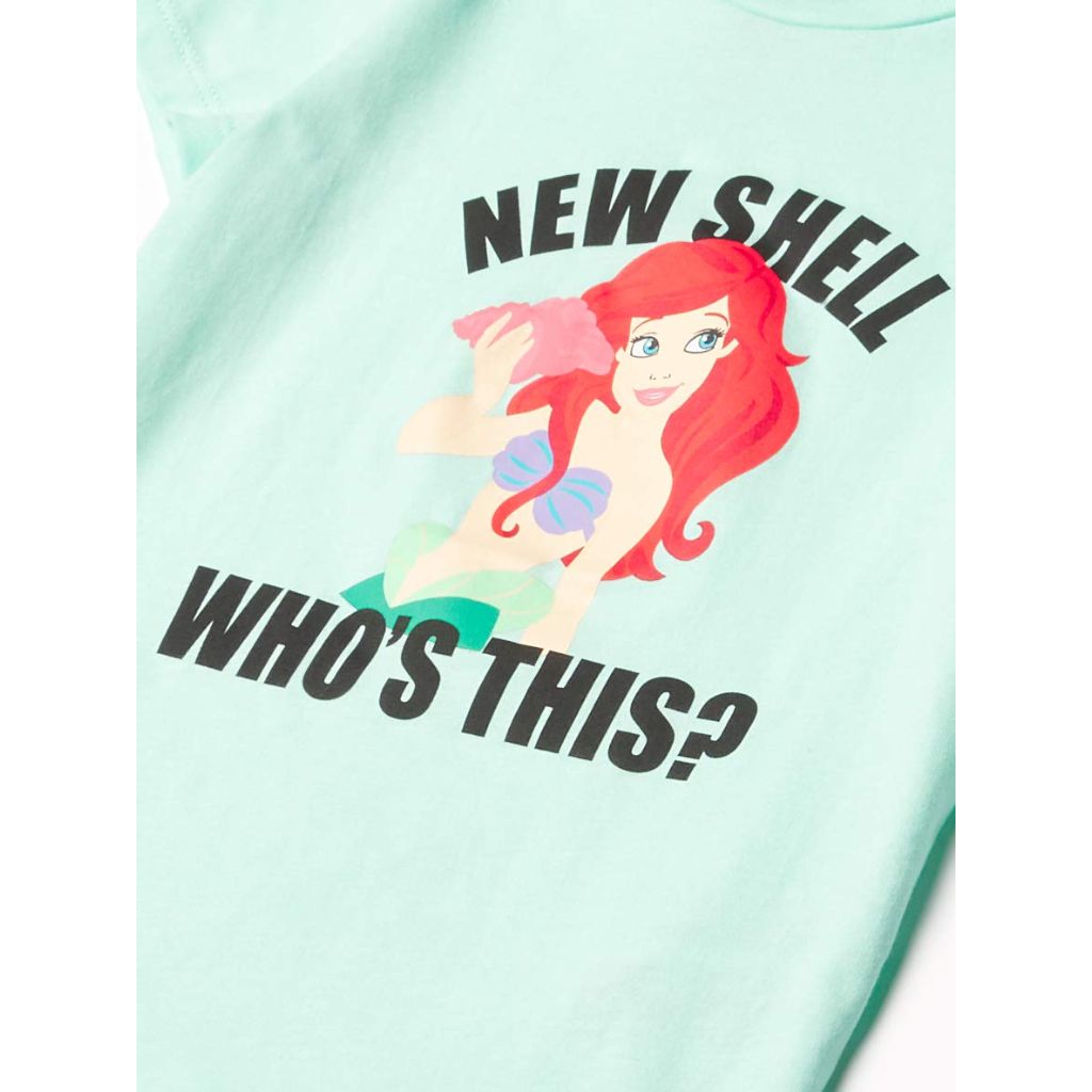 Amazon Essentials Disney Princess Girls' Short-Sleeve T-Shirts, 4PK (Size Large)