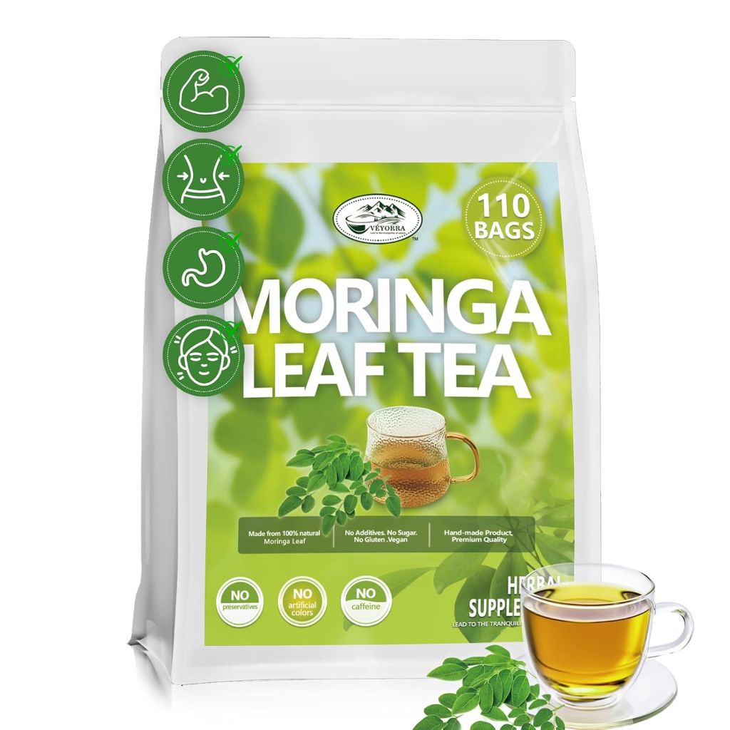 Veyorra Morning Leaf Tea, Pure Magnolia Leaf - 110 Bags