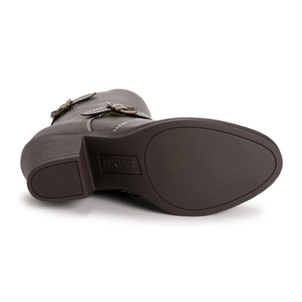 MUK LUKS Women's Yellowstone Yeats, Green - size 6