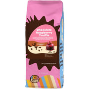 Crazy Cups Flavored Ground Chocolate Coffee, Chocolate Raspberry Coffee in 10 oz Bag