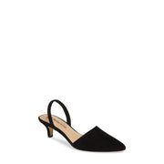 Bella Vita Sarah Slingback Pumps Women's Shoes, Black Suede - Size 7
