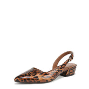 SZ 9.5M, Naturalizer Women's Banks Pump Leopard Print Faux Leather