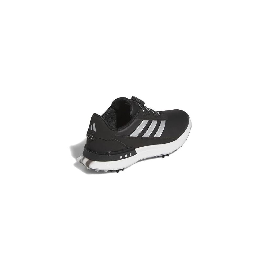adidas Women's S2G Spiked BOA 24 Golf Shoes, Core Black/Silver Metallic, 6.5