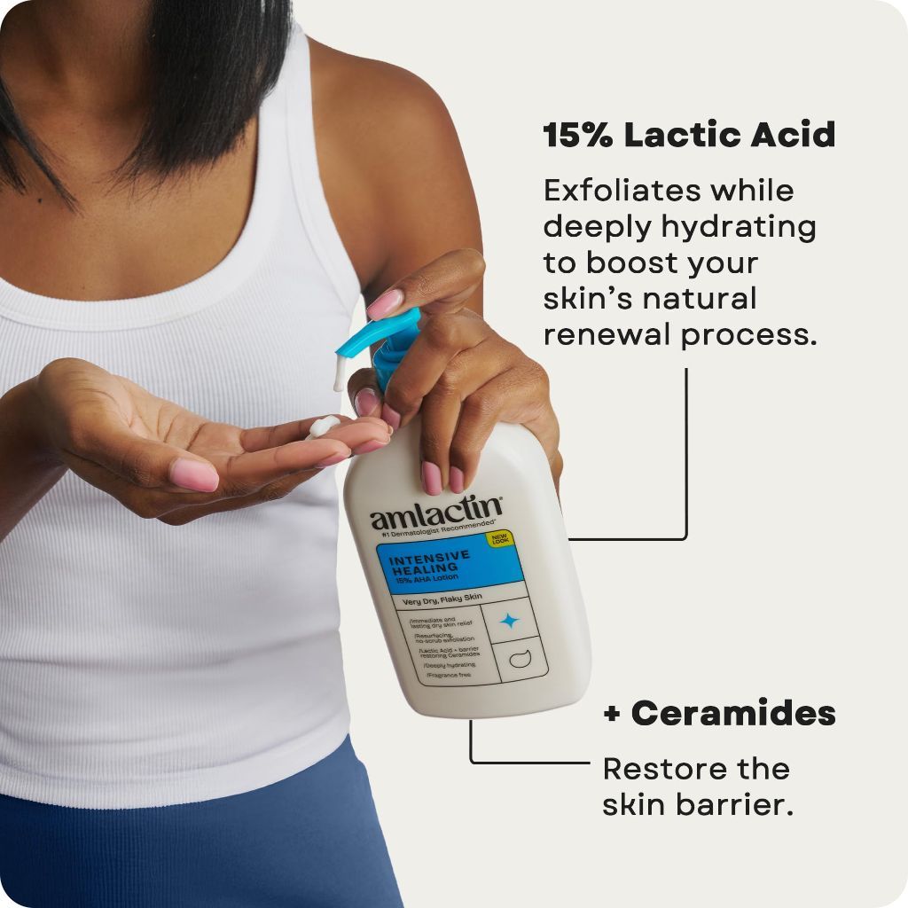 AmLactin Intensive Healing Body Lotion -  14.1 oz (Packaging May Vary)