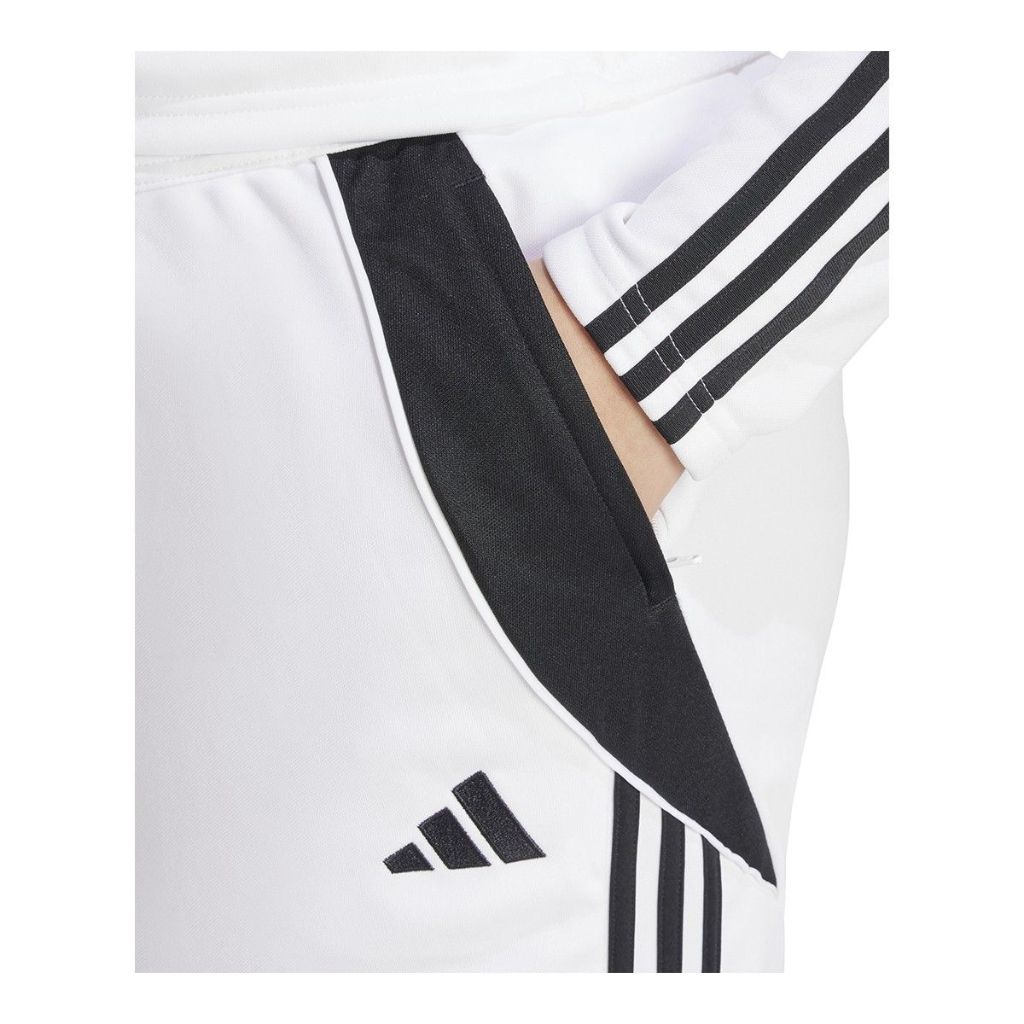 Adidas Plus Size Tiro 24 Training Pants - White/Black, Size 4XL