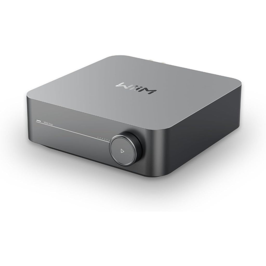 WiiM Amp: Multiroom Streaming Amplifier - Space Gray