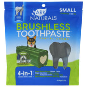Ark Naturals Brushless Toothpaste, Dog Dental Chews for Small Breeds, Freshens Breath, Helps Reduce Plaque & Tartar, 12oz, 1 Pack