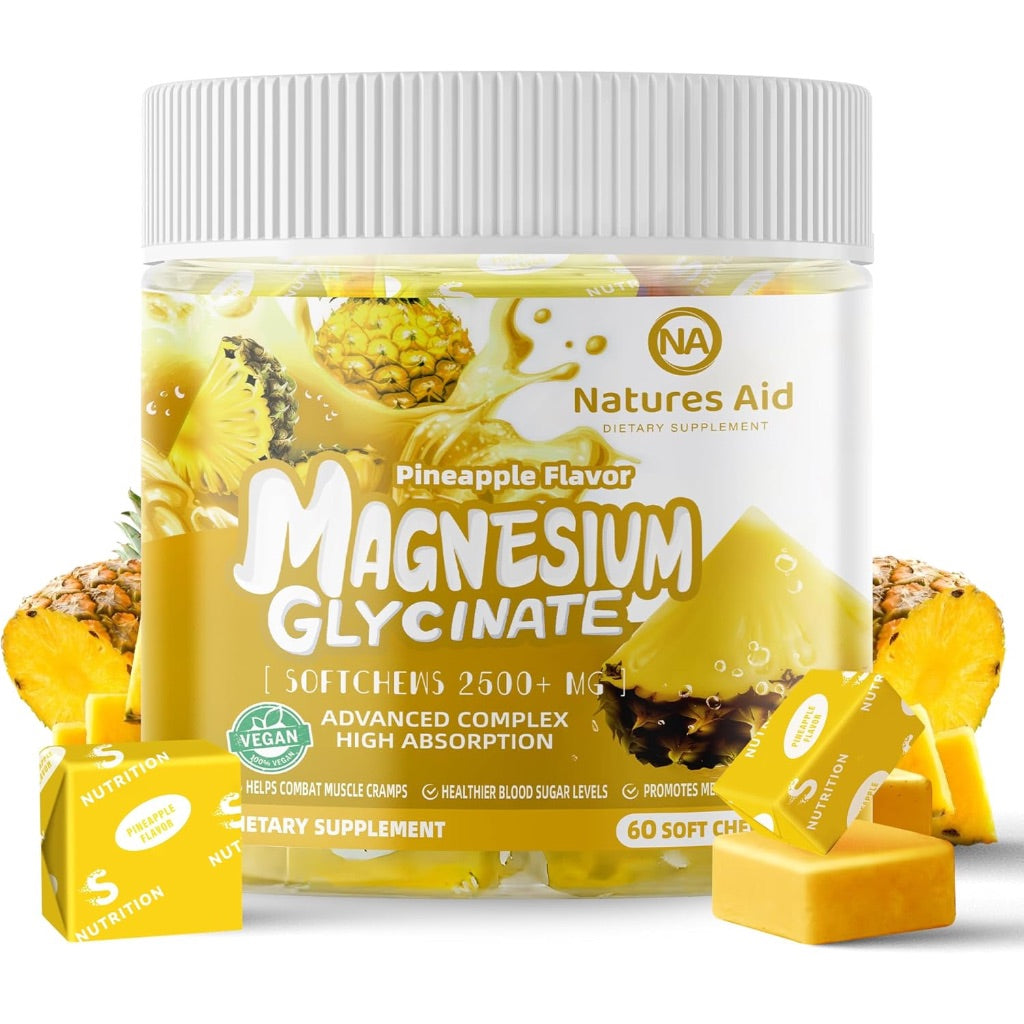 Magnesium Glycinate Soft chew pineapple