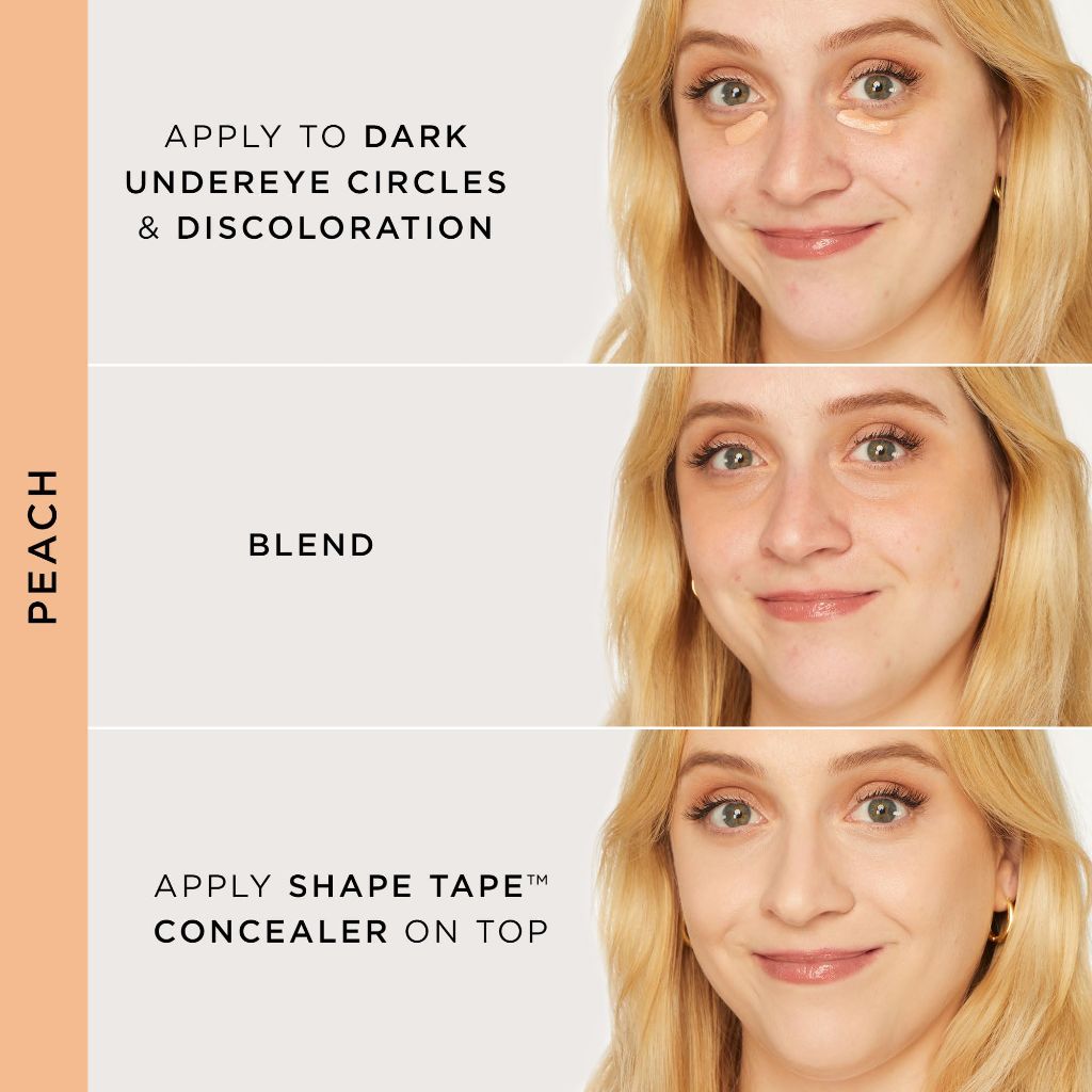 Tarte shape tape corrector – Full size, peach