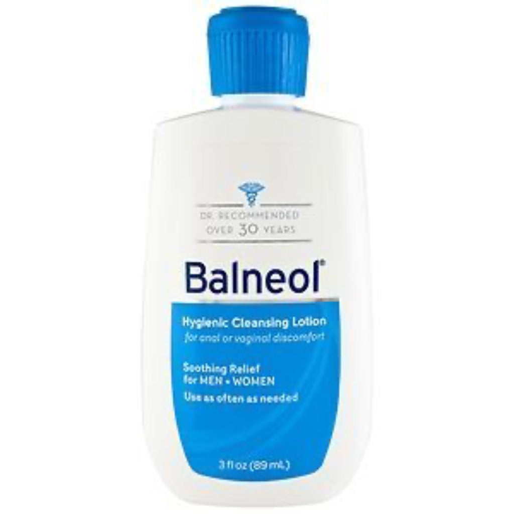 Balneol Hygienic Cleansing Lotion  Moisturize and Balance pH  3 fl oz