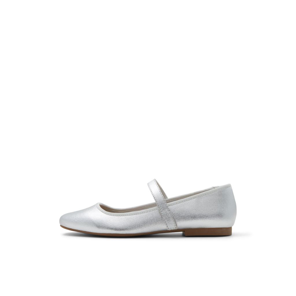 Call It Spring Women's Trina Mary Janes, Silver, 8