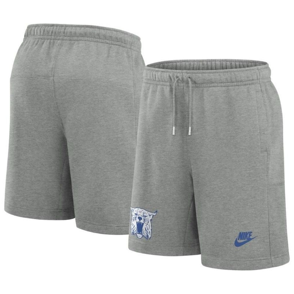 Men's Nike Heather Gray Kentucky Wildcats Legacy Fleece Essential Shorts,