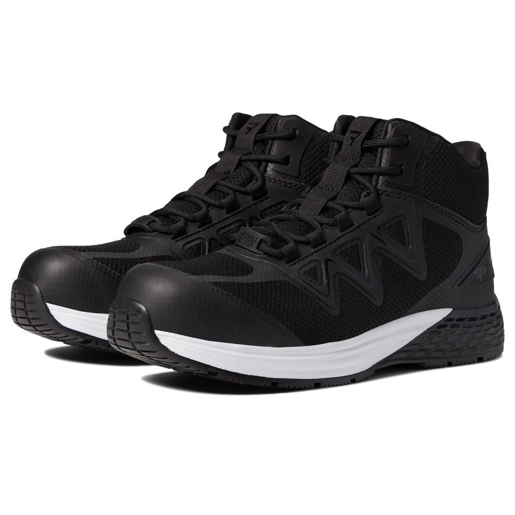 SZ 8.5, Bates Women's Rush Mid Work Composite Toe Military and Tactical Boot, Black