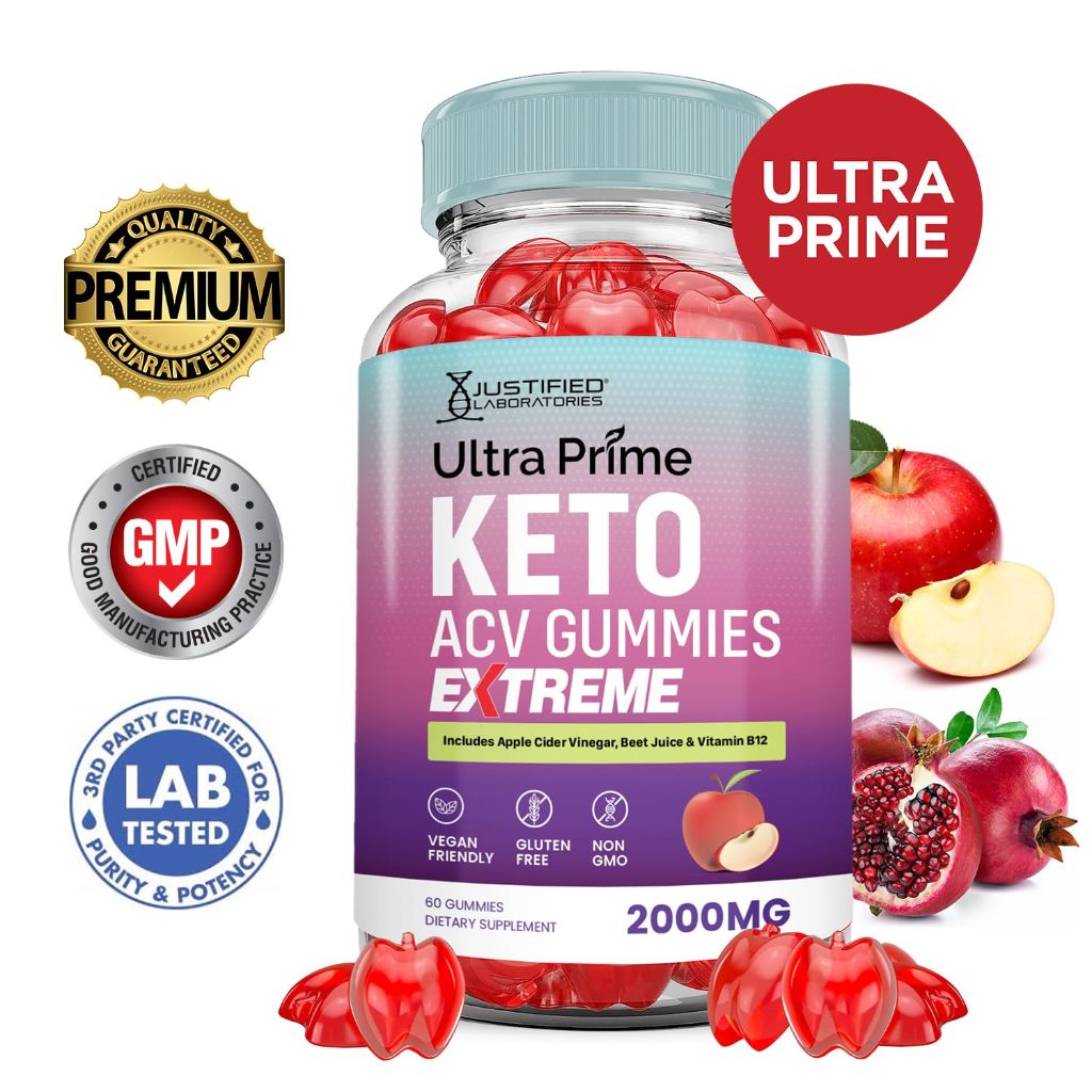 Ultra Prime Keto ACV Gummies Extreme 2000MG | 60 Gummys