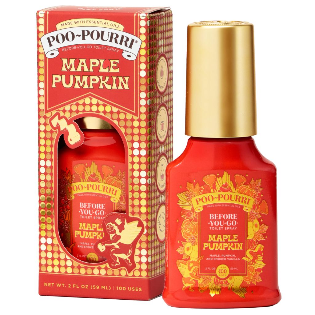 Poo~Pourri Before-You-Go Toilet Spray - Maple Pumpkin, 2 fl. oz.