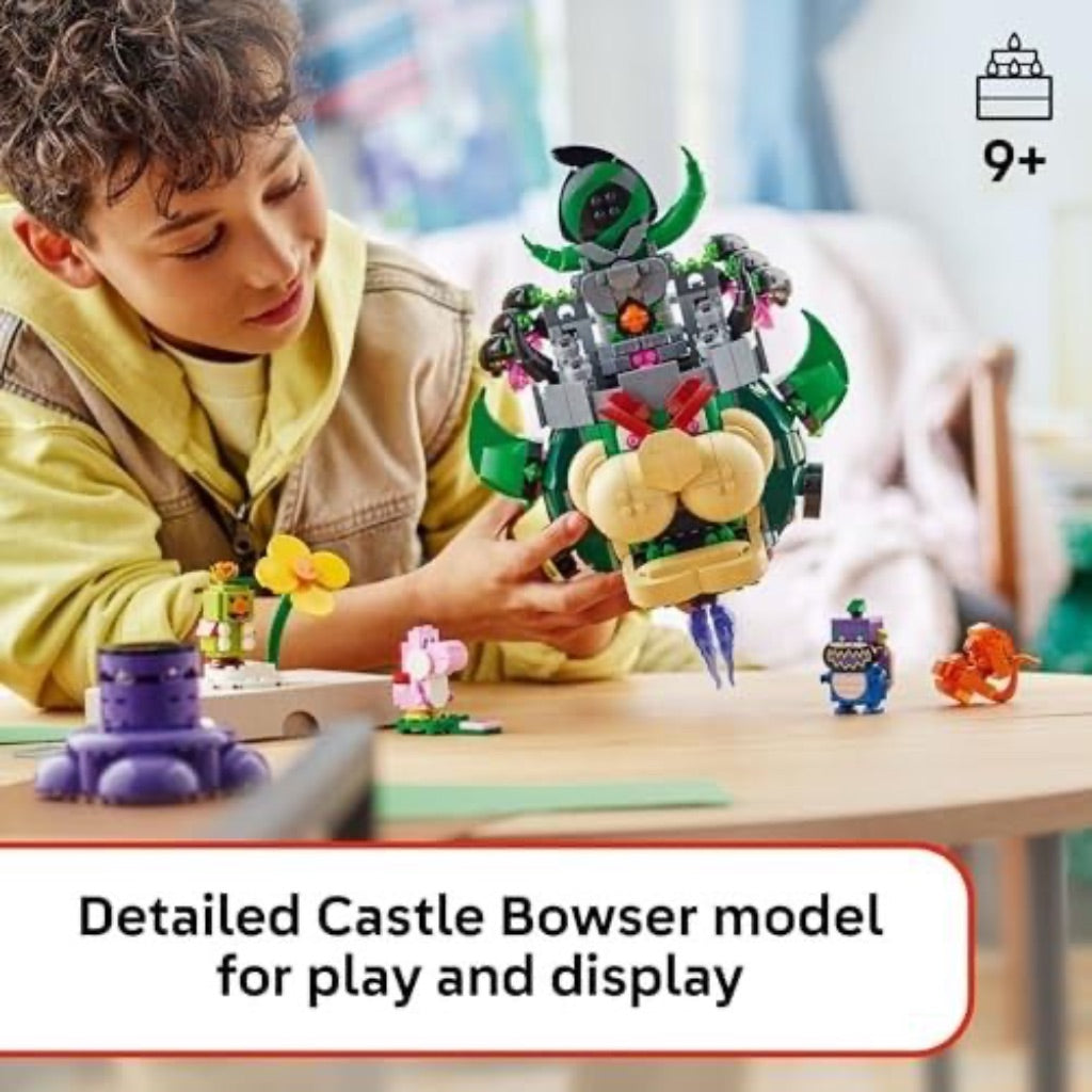 LEGO Super Mario: Prince Florian & Castle Bowser Building Set, 1251pcs.(72042)
