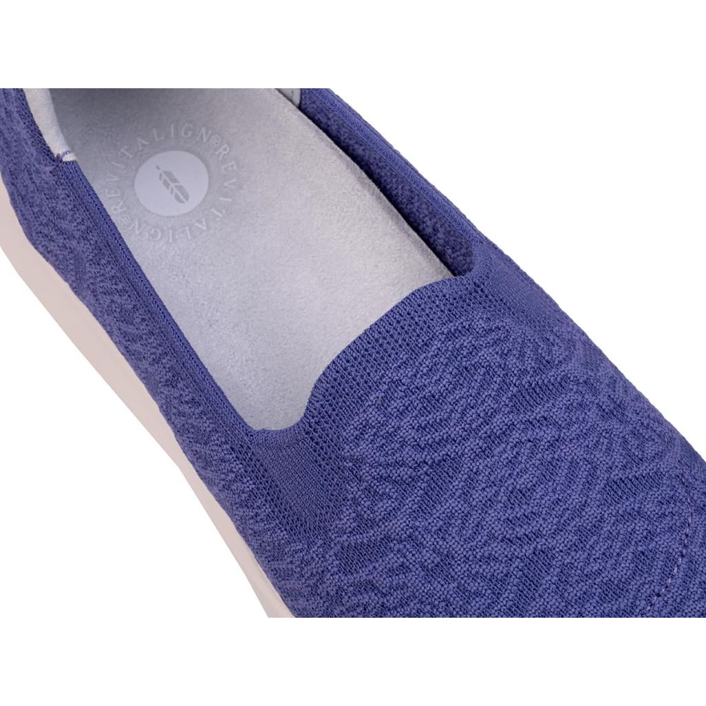 Revitalign Women's Comfort Stretch Damask, Lavender Violet - size 7.5 Wide